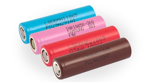 Li-on oplaadbare batterijen