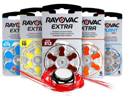Rayovac - hoorapparaat batterijen